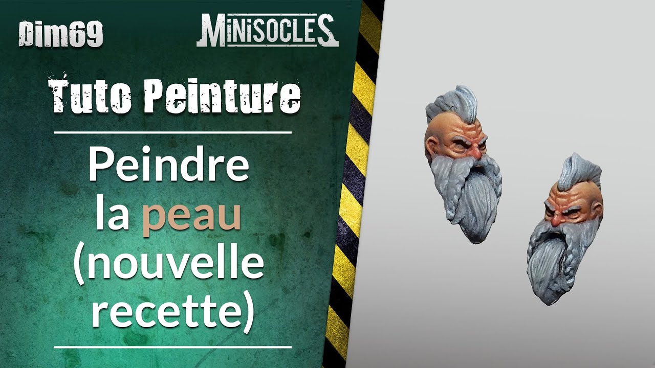 Apprendre la peinture sur figurines [TUTO] : Peindre la peau (Nouvelle recette)