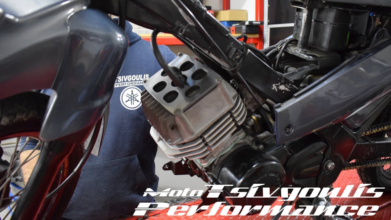 Yamaha Z125 Τοποθέτηση κυλινδροπίστονου 57mm By Moto Tsivgoulis Performance