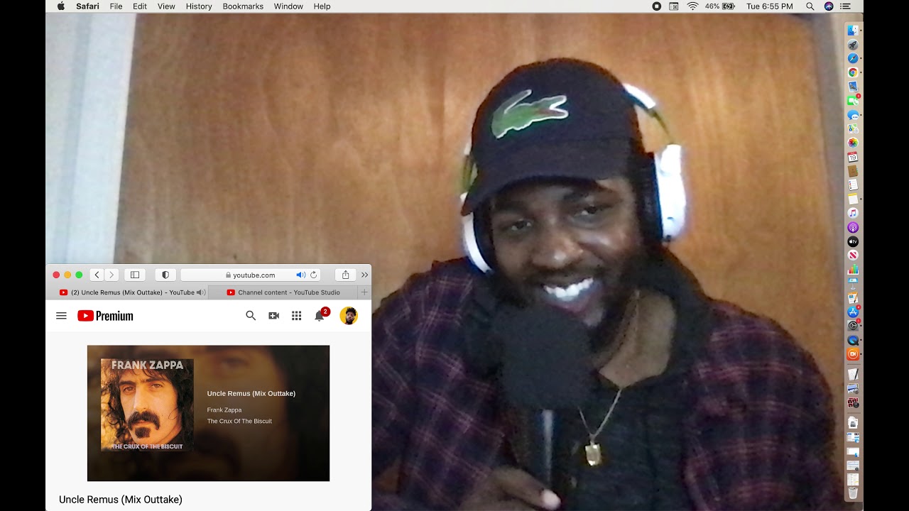 Frank Zappa - Uncle Remus (Mix Outtake) Reaction