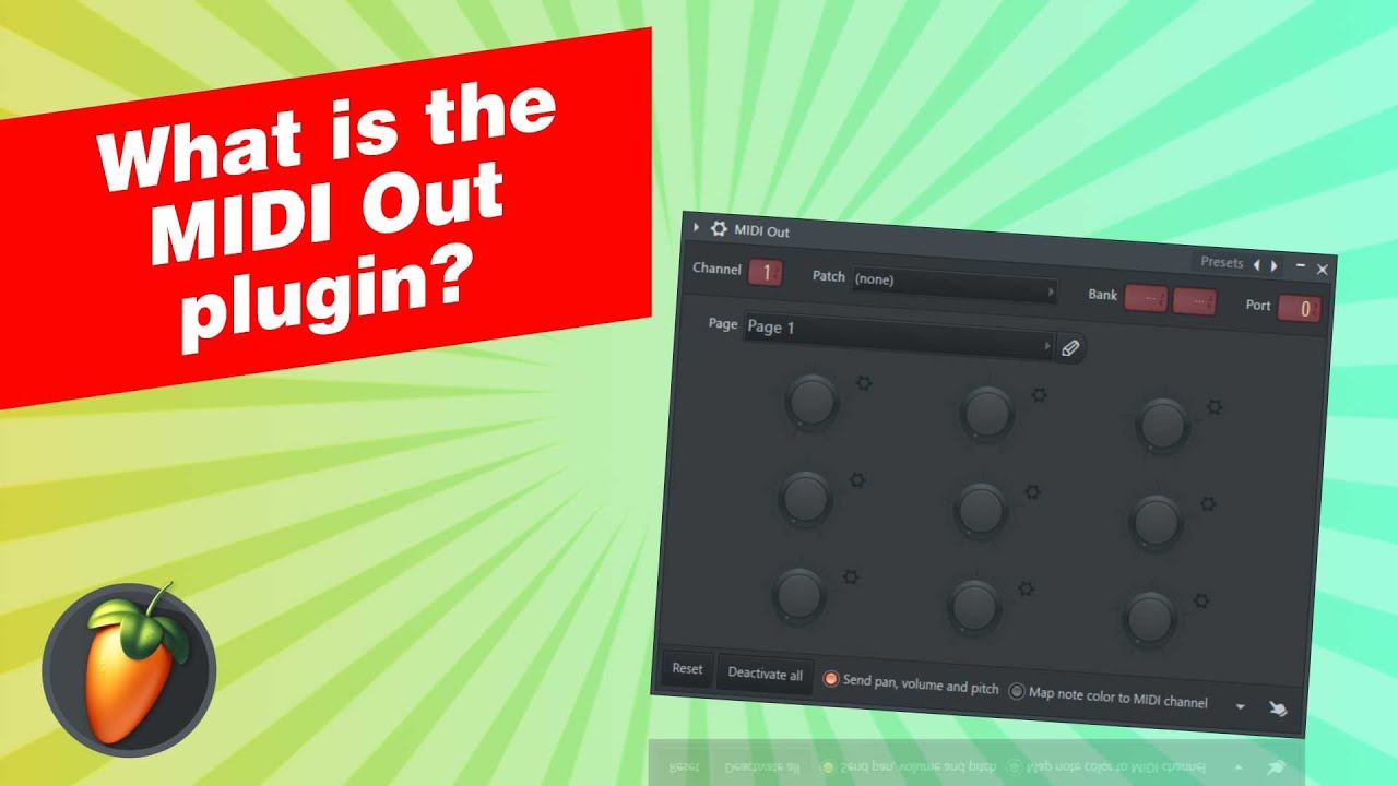 Что такое плагин MIDI Out [FL Studio]