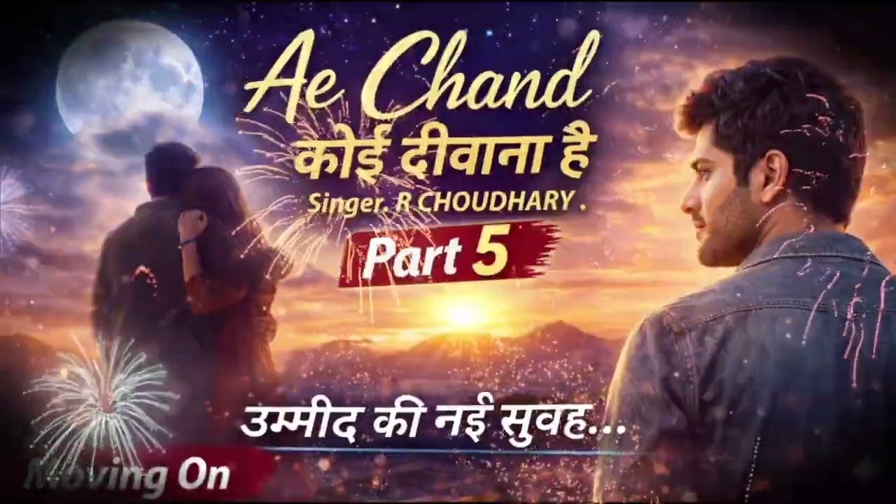 ए चांद कोई दीवाना है Part 5 (Final) | Ae Chand Koi Deewana Hai 5 | Sad Love Story Song | R Chaudhary