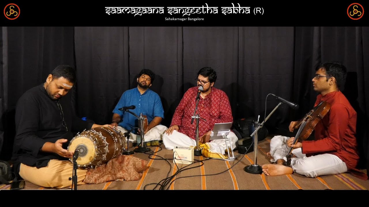 Krishnam Vande Jagadgurum - Carnatic Concert | Raghuram | Janardhan | Vinod Anoor | Sunaad Anoor |