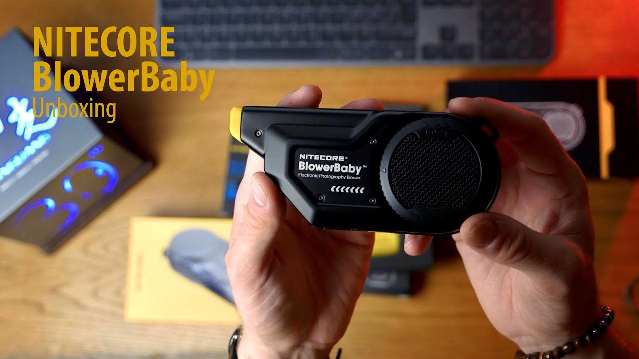 Nitecore BlowerBaby -- Lens cleaner --  Unboxing