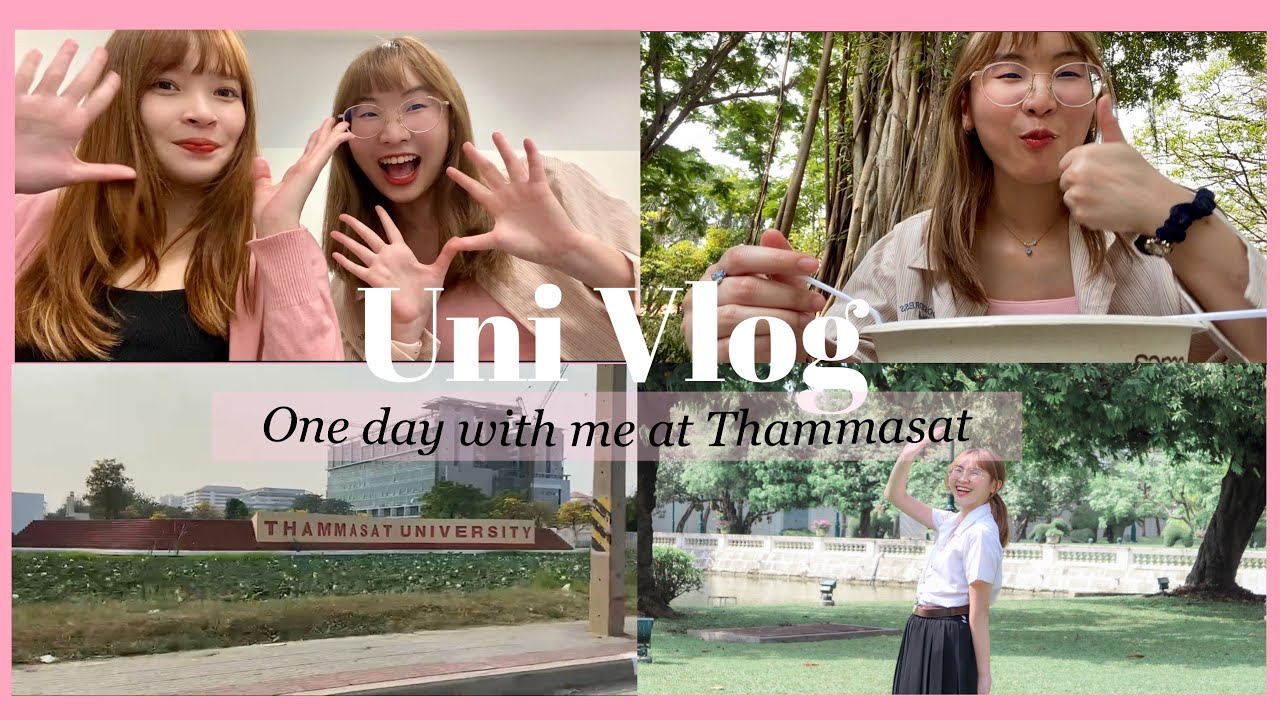 Uni Vlog🌟| One day vlog with me Ver. BEC TU ปี1💘 # BEC TU # dek65 # Thammasat