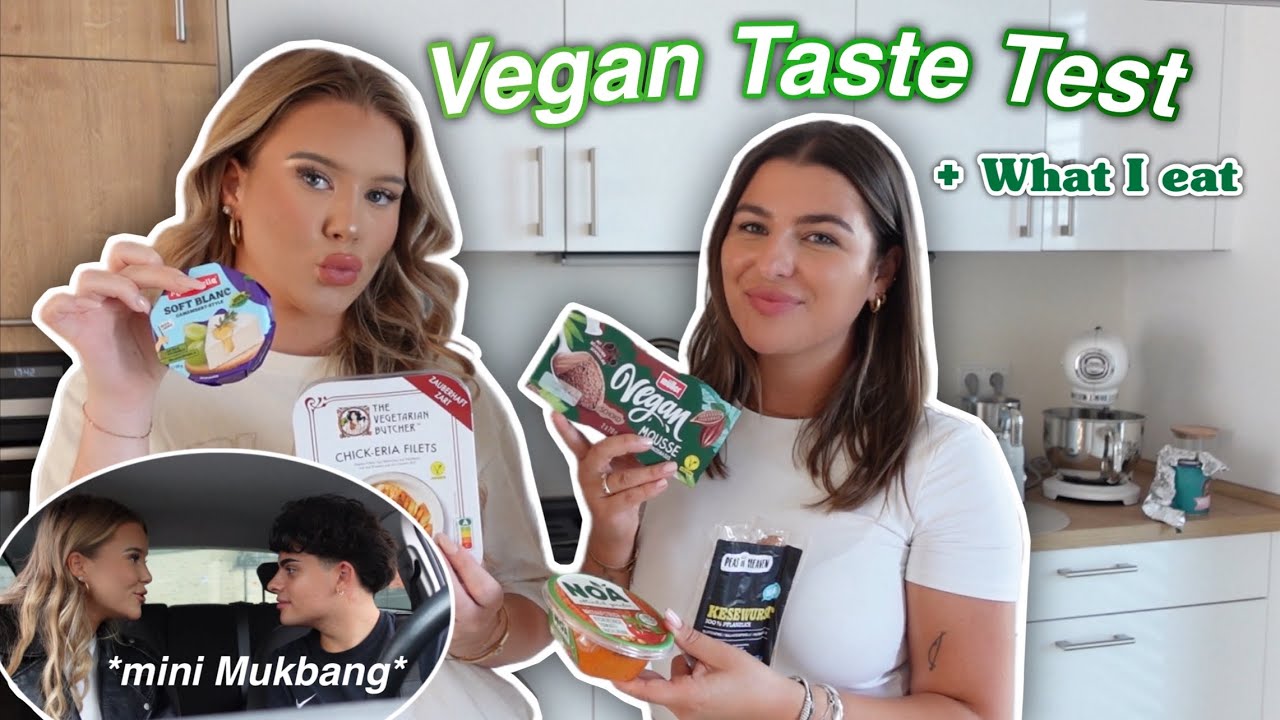 WHAT I EAT/VEGANE PRODUKTE TASTE TEST 🌱