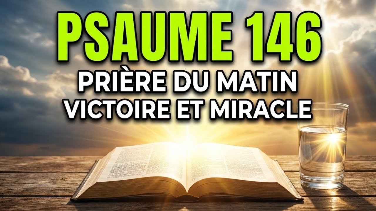 PRIÈRE DU MATIN – Psaume 146 Pour Protection, Victoire Et Miracle Divin