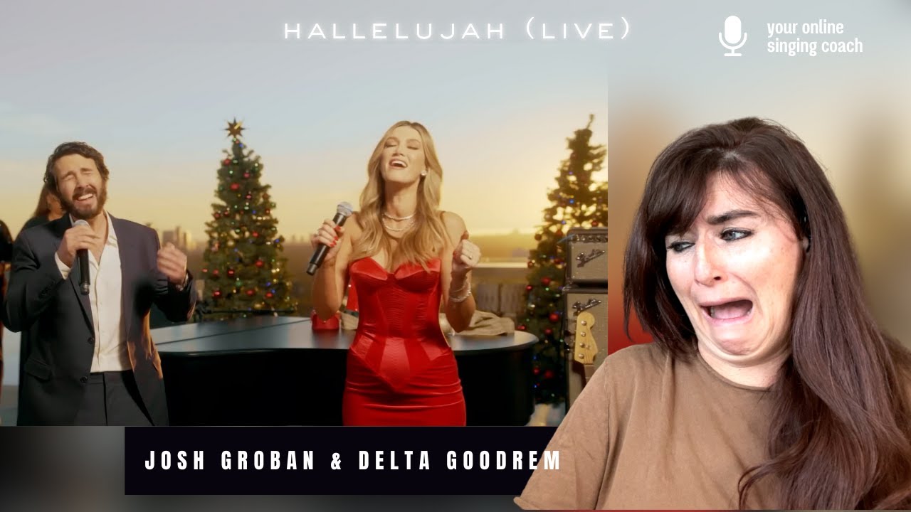 Дельта Гудрем и Джош Гробан — Hallelujah (Live) — Реакция и анализ преподавателя вокала