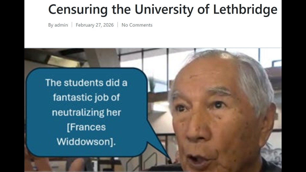 Censuring the University of Lethbridge
