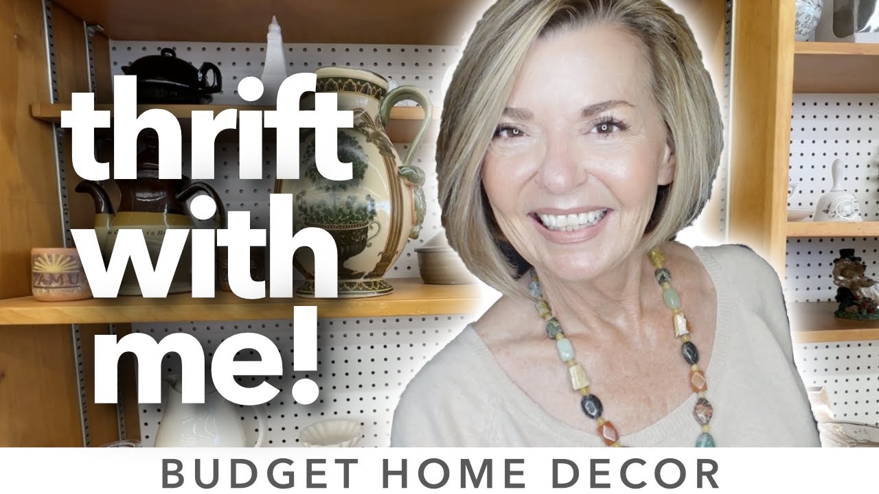 THRIFTING BUDGET HOME DECOR! | Thrift with Me | Vintage Thrifting Vlog