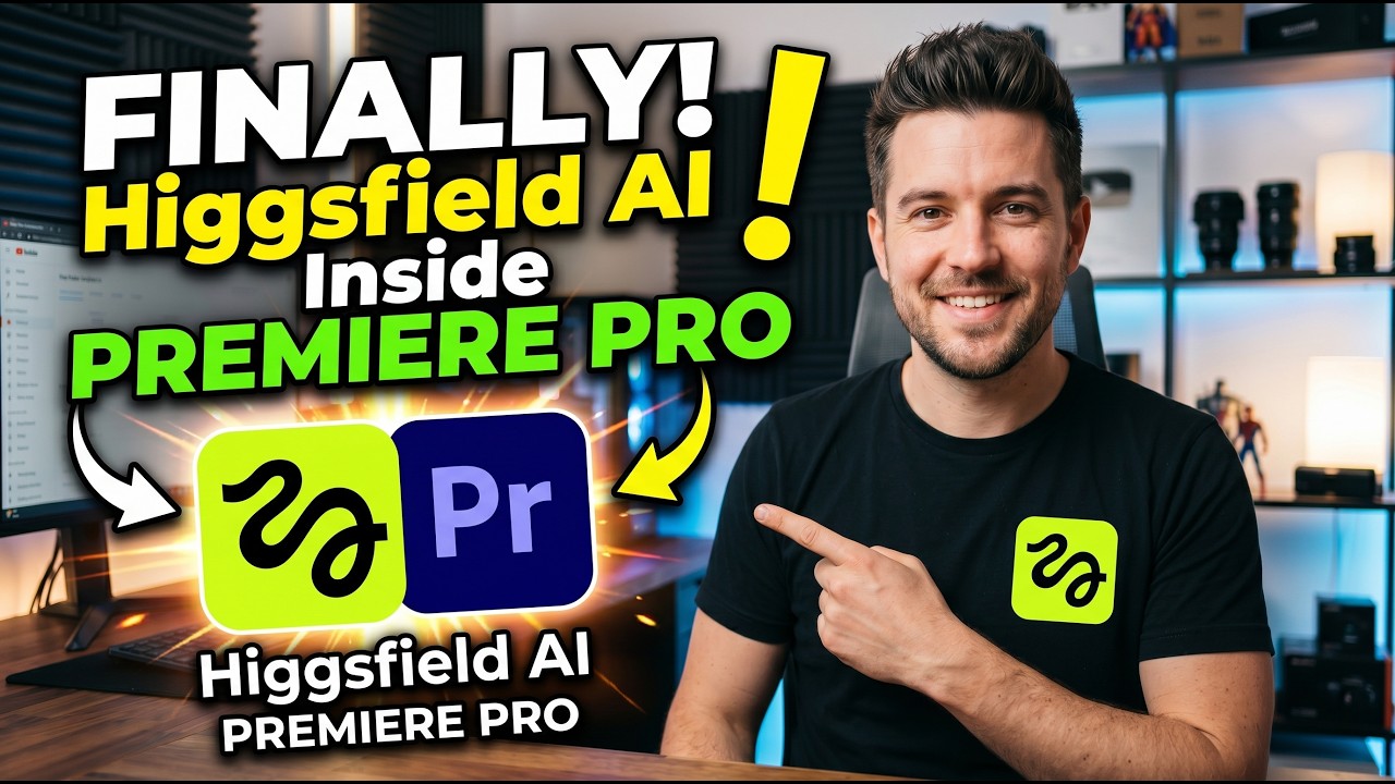 Finally! Use Higgsfield AI Inside Premiere Pro