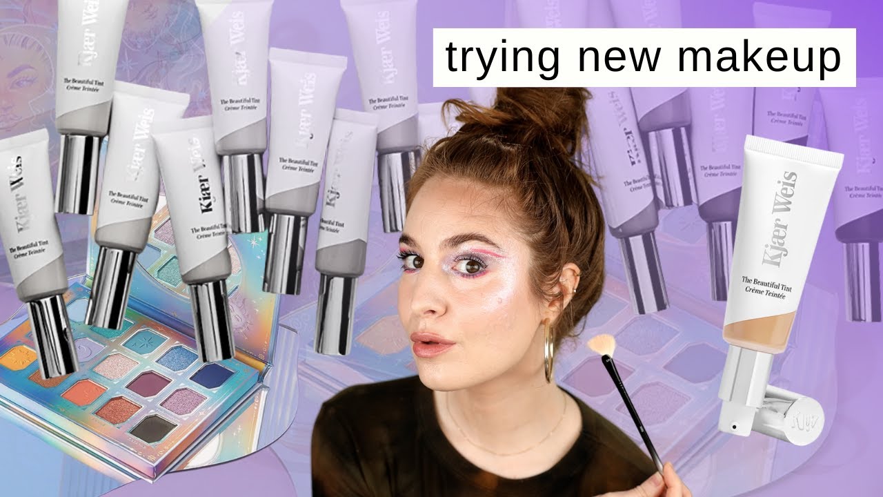 TRYING NEW MAKEUP & FINALLY TRYING EUPHORIA-INSPIRED MAKEUP | KJAER WEIS, ODEN'S EYE, SUMMER FRIDAYS