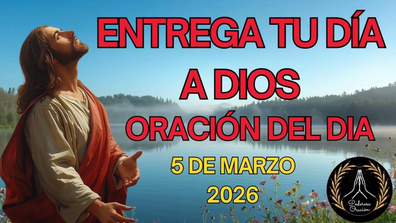 ORACIÓN DE LA MAÑANA para EMPEZAR EL DÍA con la BENDICIÓN DE DIOS 🙏