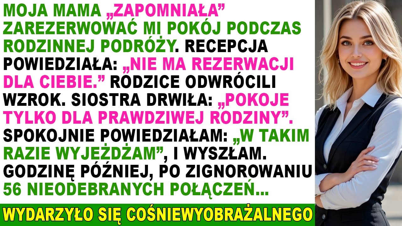 Rodzinny wyjazd, podczas którego zrozumiałam, że się nie liczę.