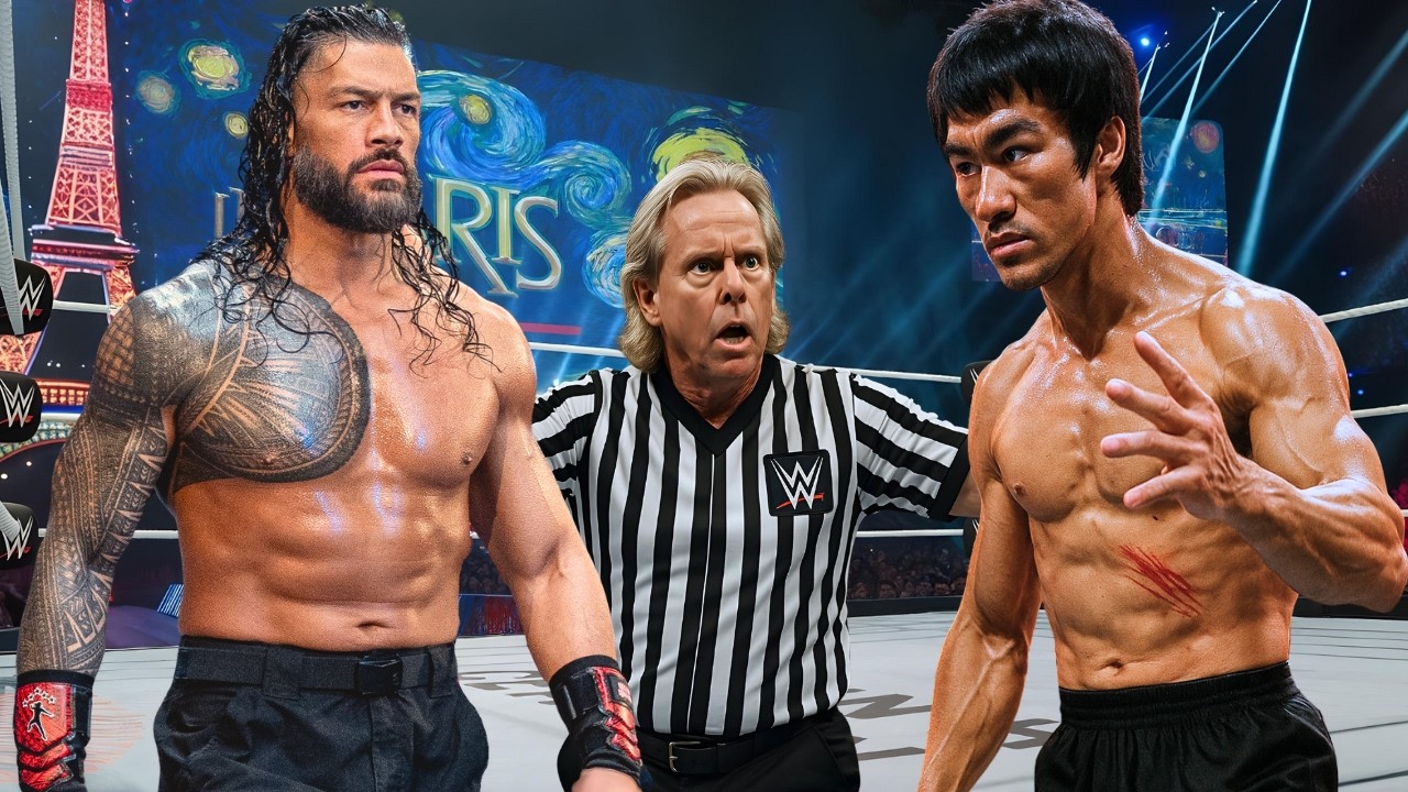 WWE 2K25 - Roman Reigns vs Bruce Lee - FULL MATCH | WWE March 04, 2026