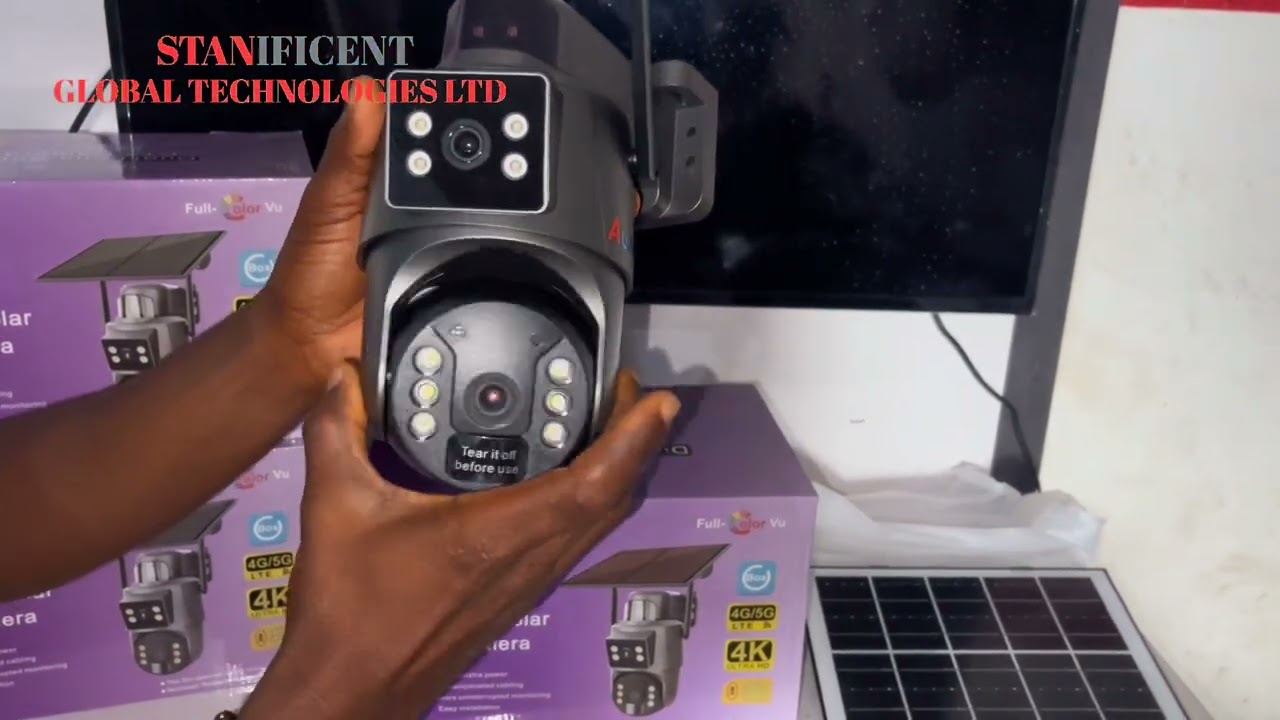 Ausno 8MP 4K 4G Solar PTZ Camera Review (UBOX) 