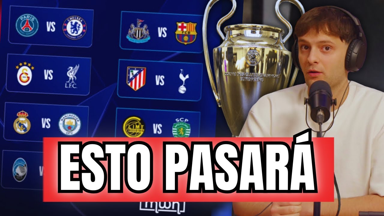 PREDICCIÓN OCTAVOS CHAMPIONS LEAGUE 2025/26