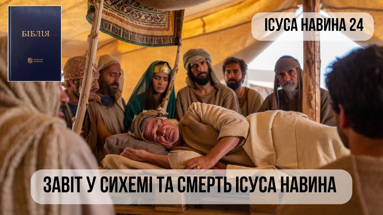 Завіт у Сихемі та смерть Ісуса Навина | Книга Ісуса Навина 24 | КСК