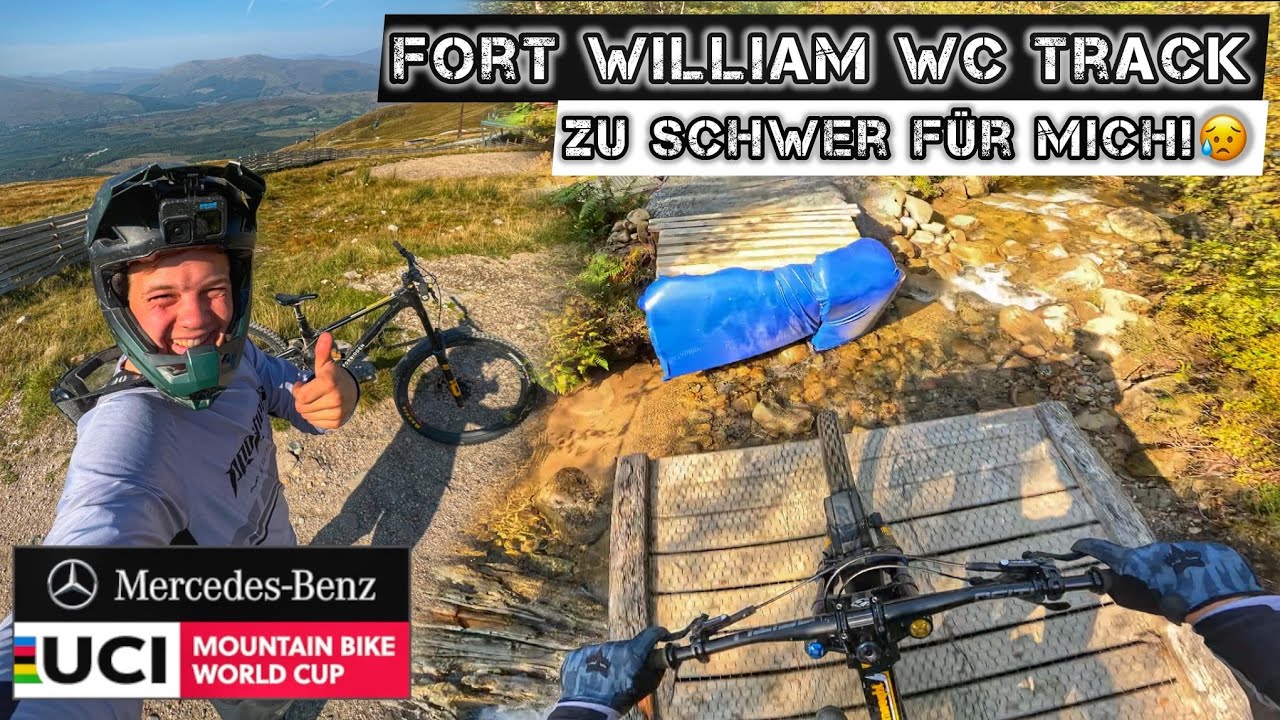 Fort William Worldcup Track - Ist die Strecke zu schwer für mich?😥 | UK Roadtrip #2