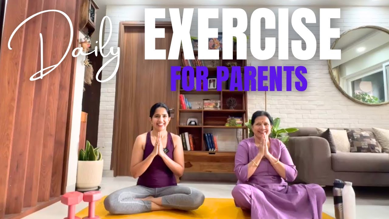 YOGA FOR PARENTS | yoga for women | Yoga for old age people | over age 60
