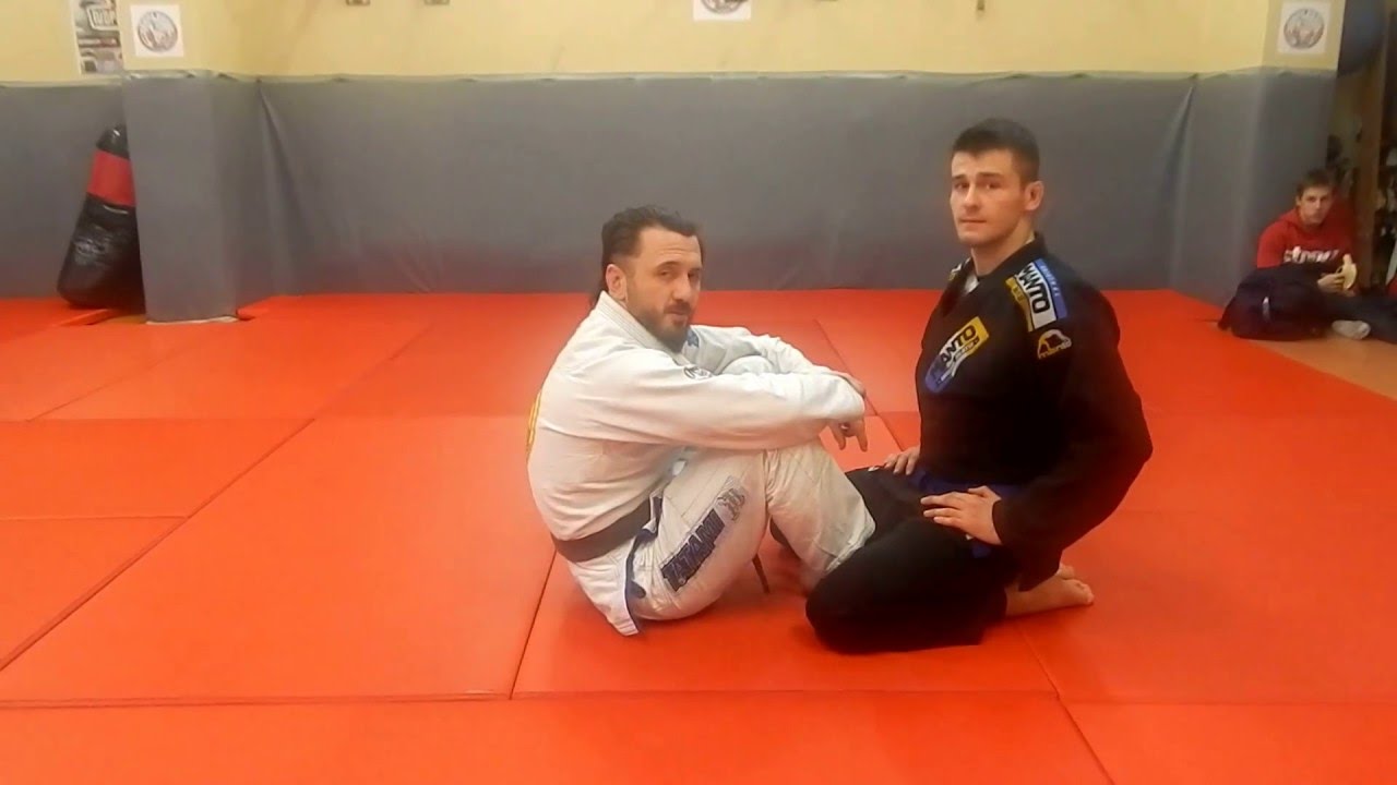 Przetoczenie z gardy motylej. Trener Maciej Linke Linke Gold Team Szczecin