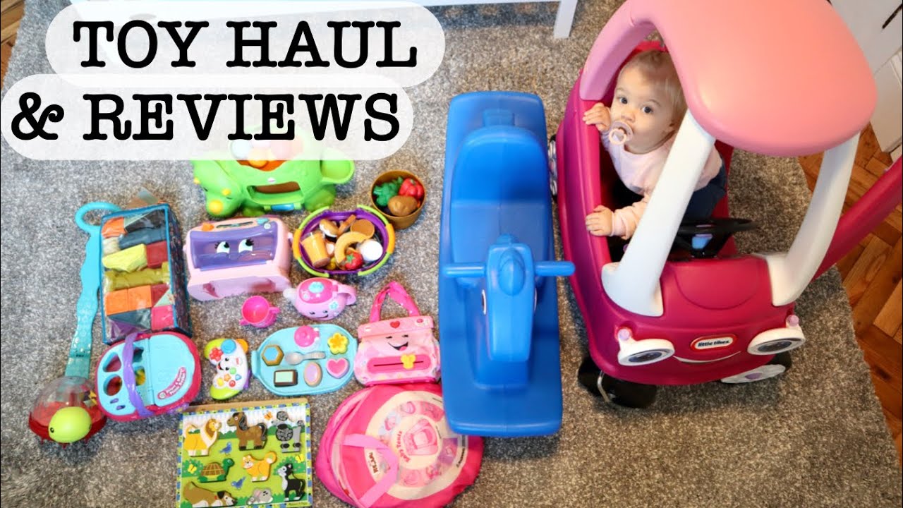 ONE YEAR OLD BIRTHDAY PRESENT TOY HAUL & REVIEWS | Gift Ideas for One Year Old | Best Toddler Toys