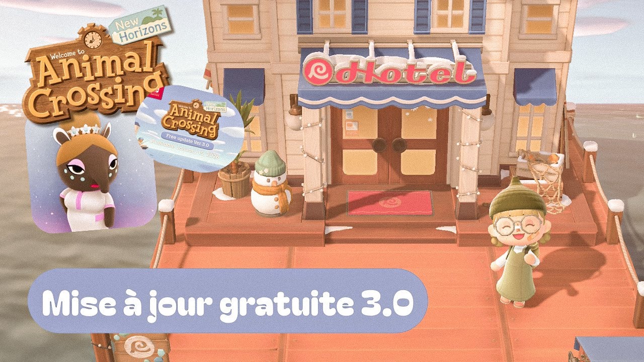 🤍 Mise à jour 3.0 : Toutes les nouveautés EN AVANCE ! (Let's play) Animal Crossing New Horizons ✨