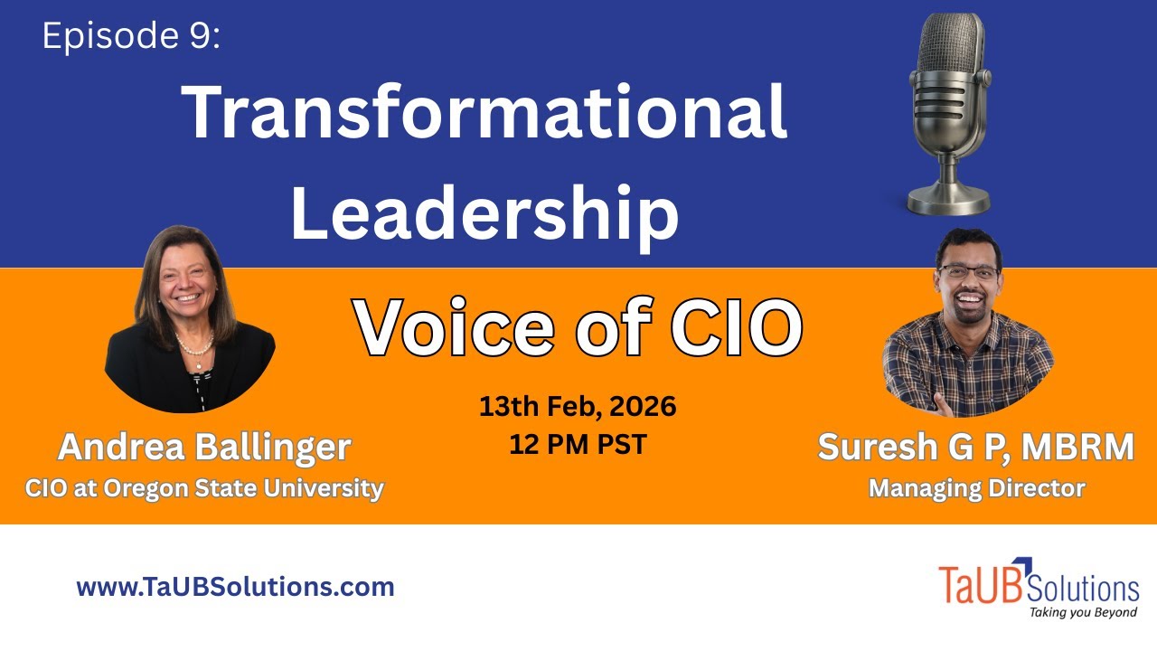 Voice of CIO - Ep. 9 Andrea Ballinger, CIO at Oregon State University on Transformational Leadership