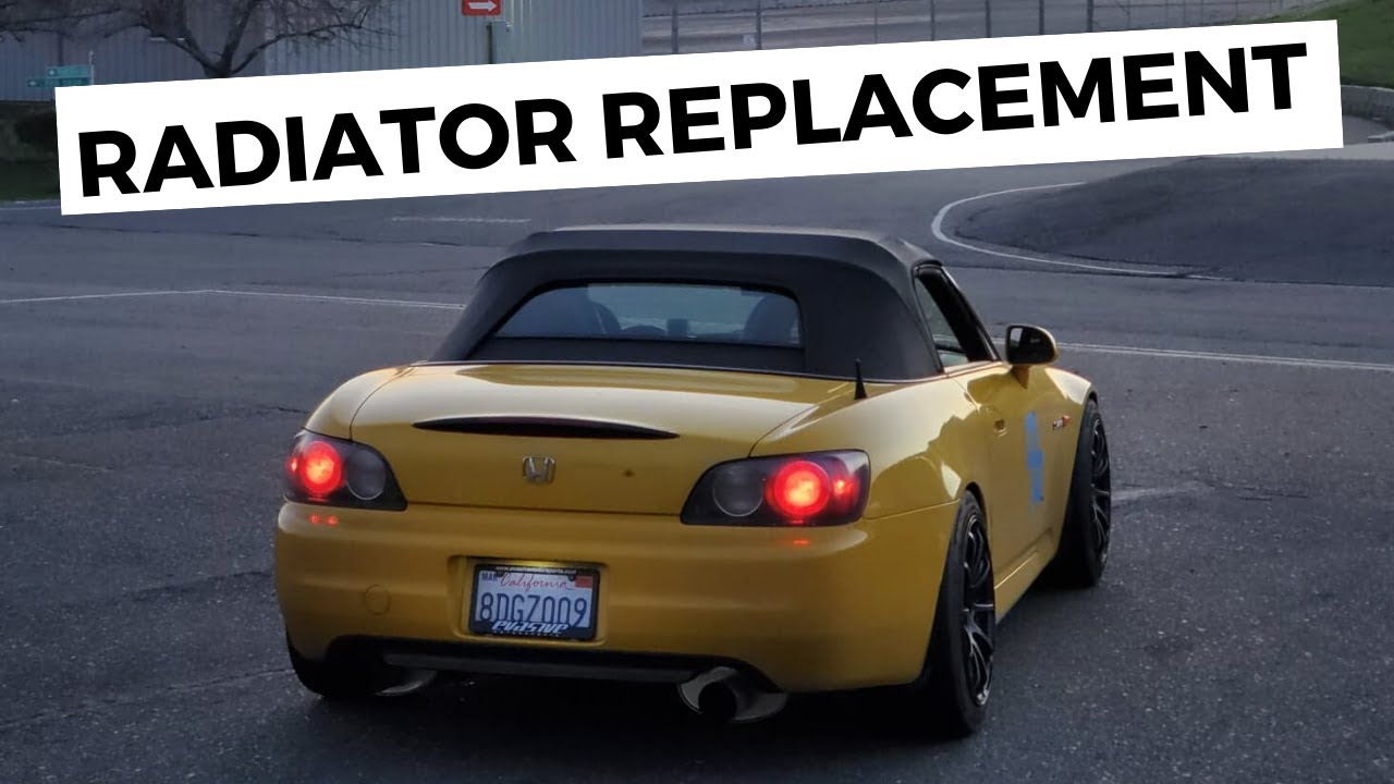 Замена радиатора | Honda S2000