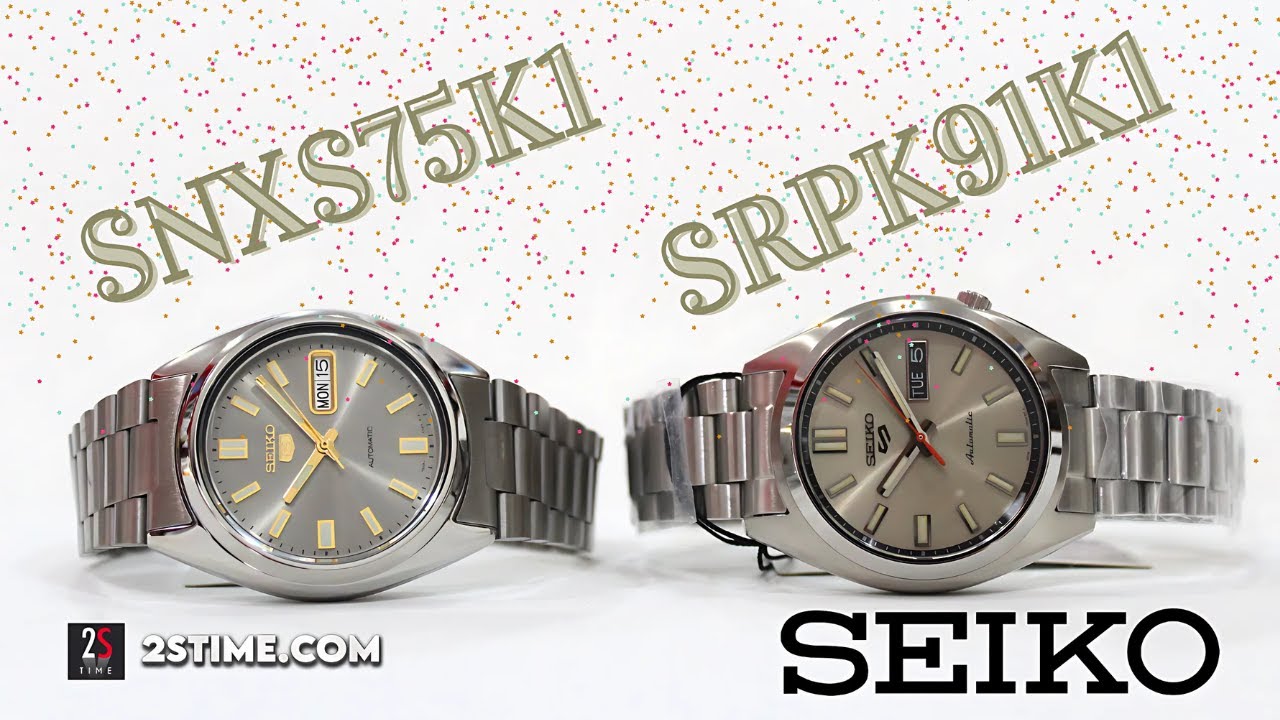 SEIKO 5 SNXS75K1 VS SRPK91K1 | Old Series vs New Series