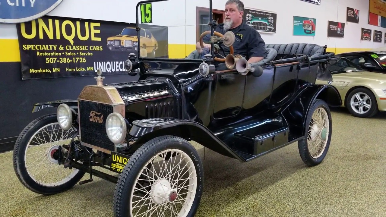 1915 Ford Model T Touring soft top for sale