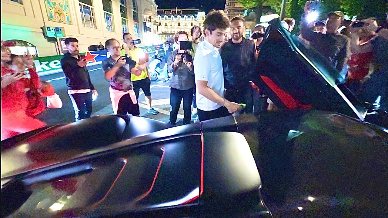 CHARLES LECLERC BACK IN MONACO AFTER ITALIAN GRAND PRIX, FANS GONE CRAZY @emman25MC