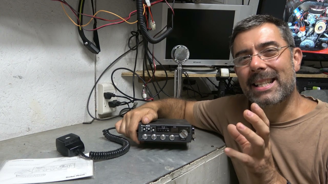 One of the best from Radio Shack. The Realistic TRC 465 SSB 40 Channel Mobile CB Radio.