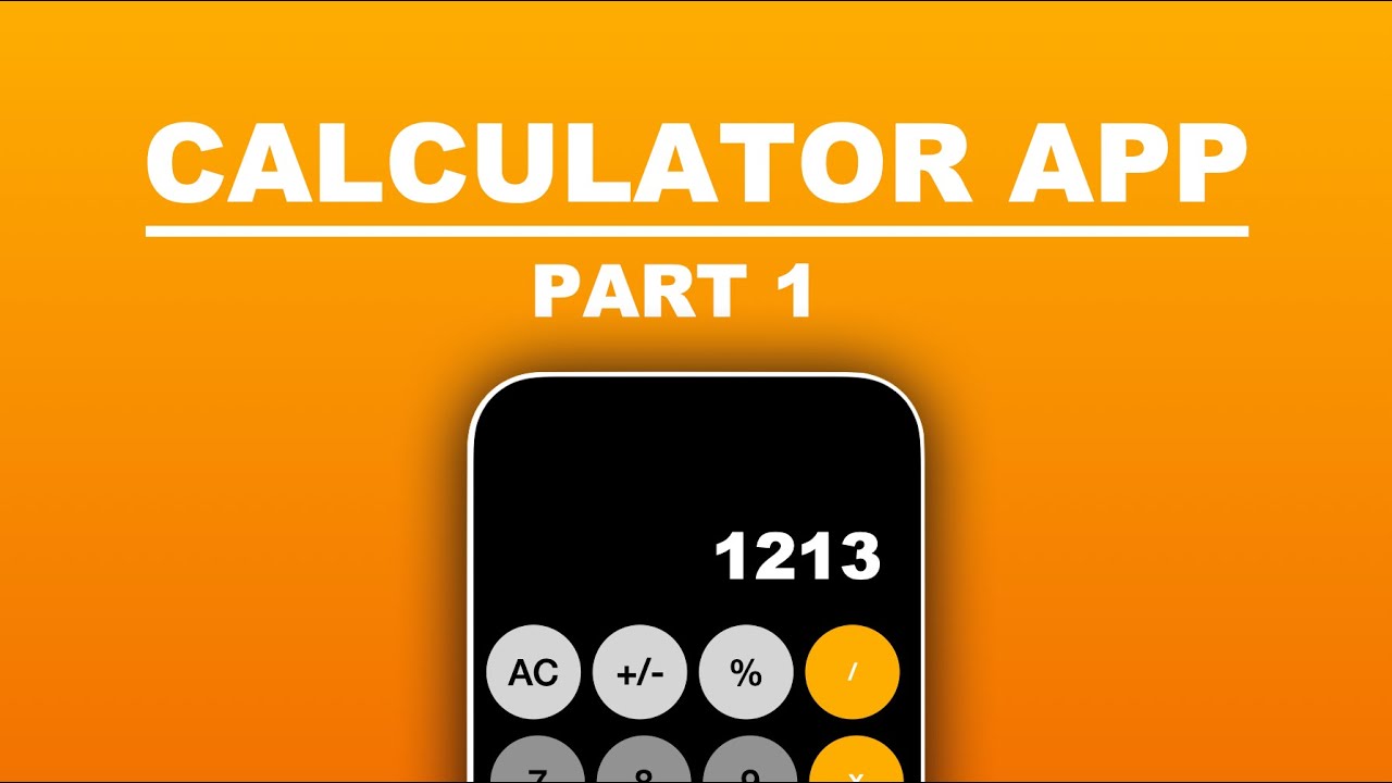 How To Create A Calculator App in Xcode 15 (SwiftUI) - Part 1