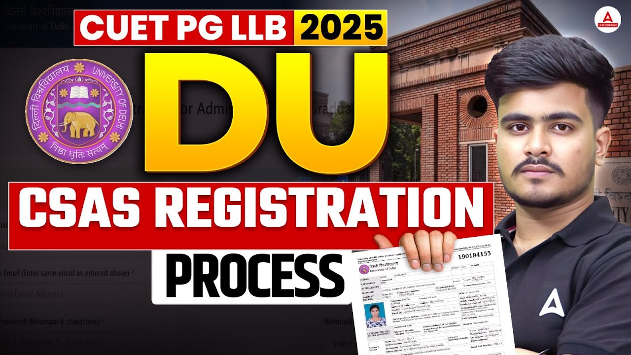 Delhi University LLB Admission Process 2025 ✅ | Step by Step Explained 💯 & Important Document
