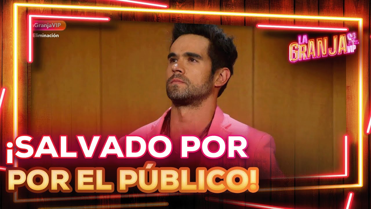 &iexcl;Eleazar G&oacute;mez, directo a la final! El p&uacute;blico lo ha salvado y se convierte en finalista.