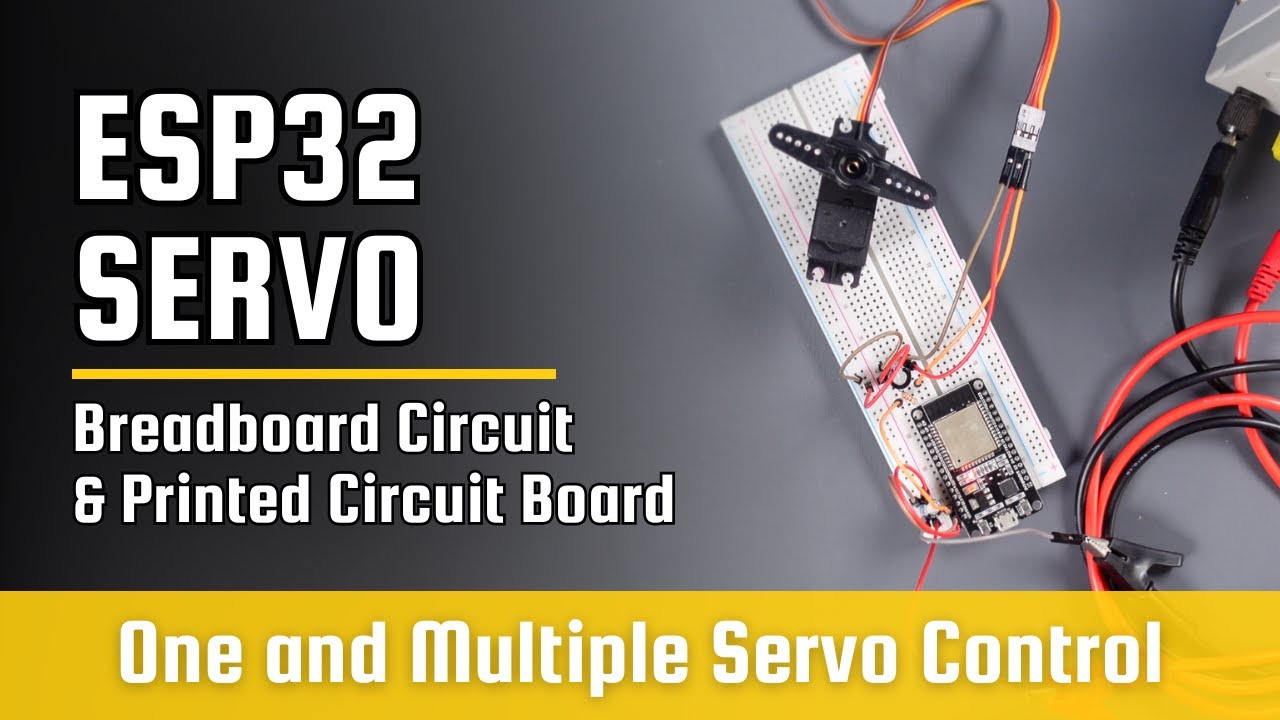Управление одним и несколькими серводвигателями с помощью ESP32 — больше никакого дрожания сервоп...