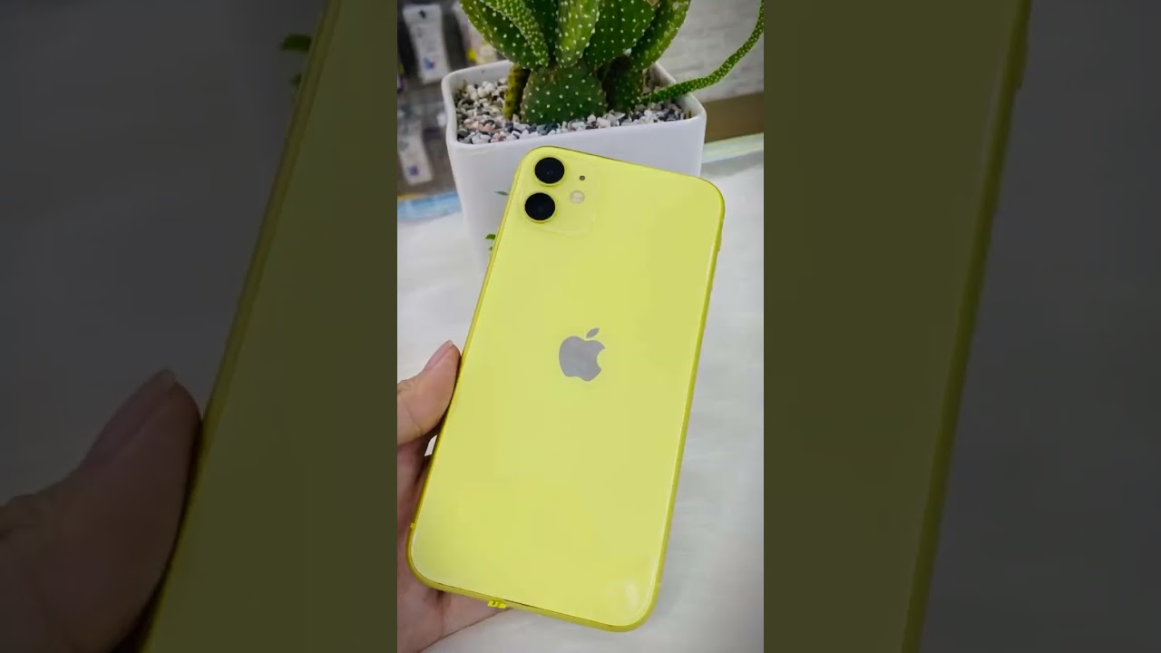 Iphone 11 128gb Quốc tế - V&agrave;ng 🥰🥰                             #trongphumobile