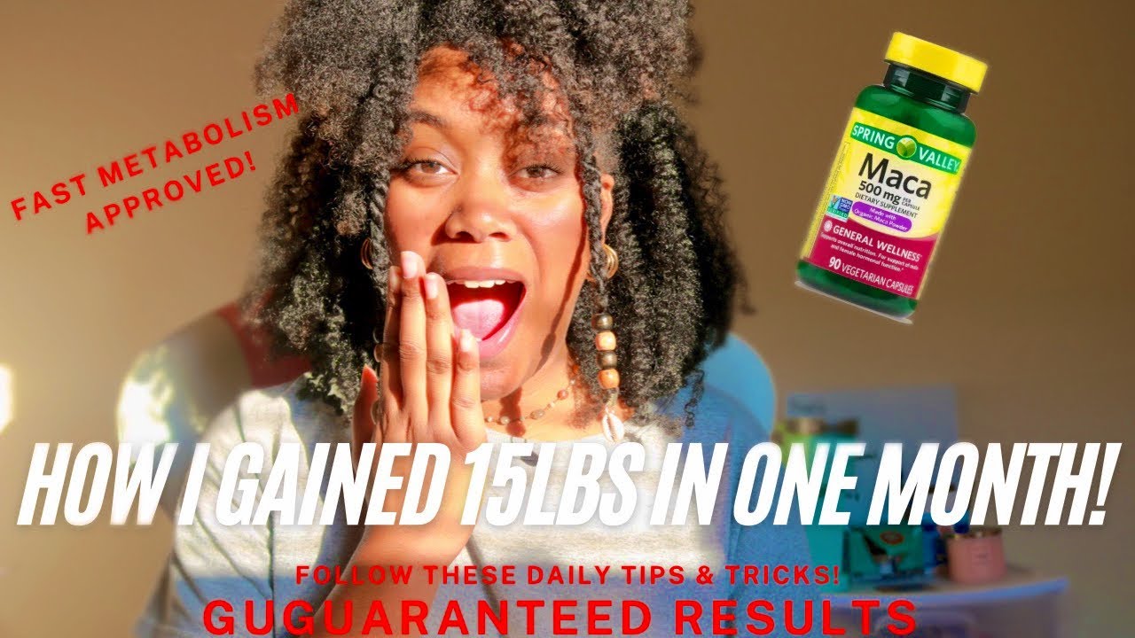 How To Get WEIGHT GAIN Results From Taking Maca Root | *Guaranteed Tips!
