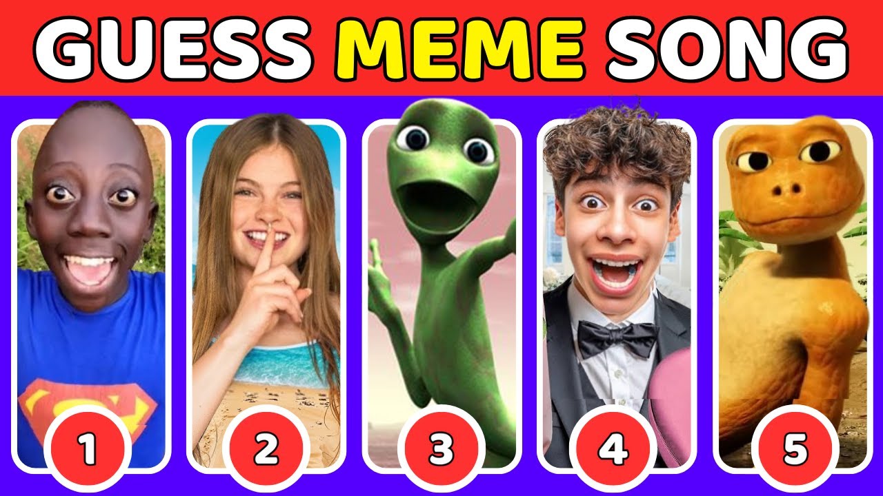 GUESS MEME & WHO'S SINGING🎤🎵🔥 l Tenge Tenge, Tu Cosita, Salish Matter, Patila, King Ferran, Elsa