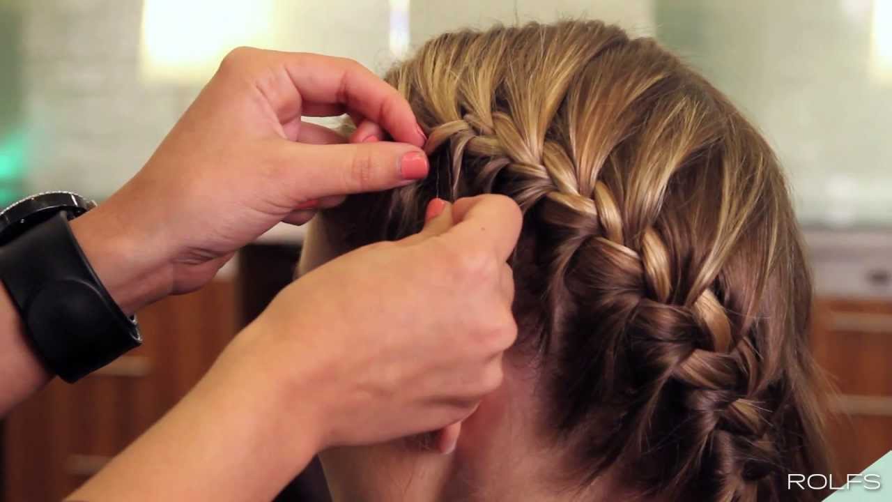 Create Braid Bow Updo with Simple Steps | Braided Hair Bow Updo | Rolfs Salon