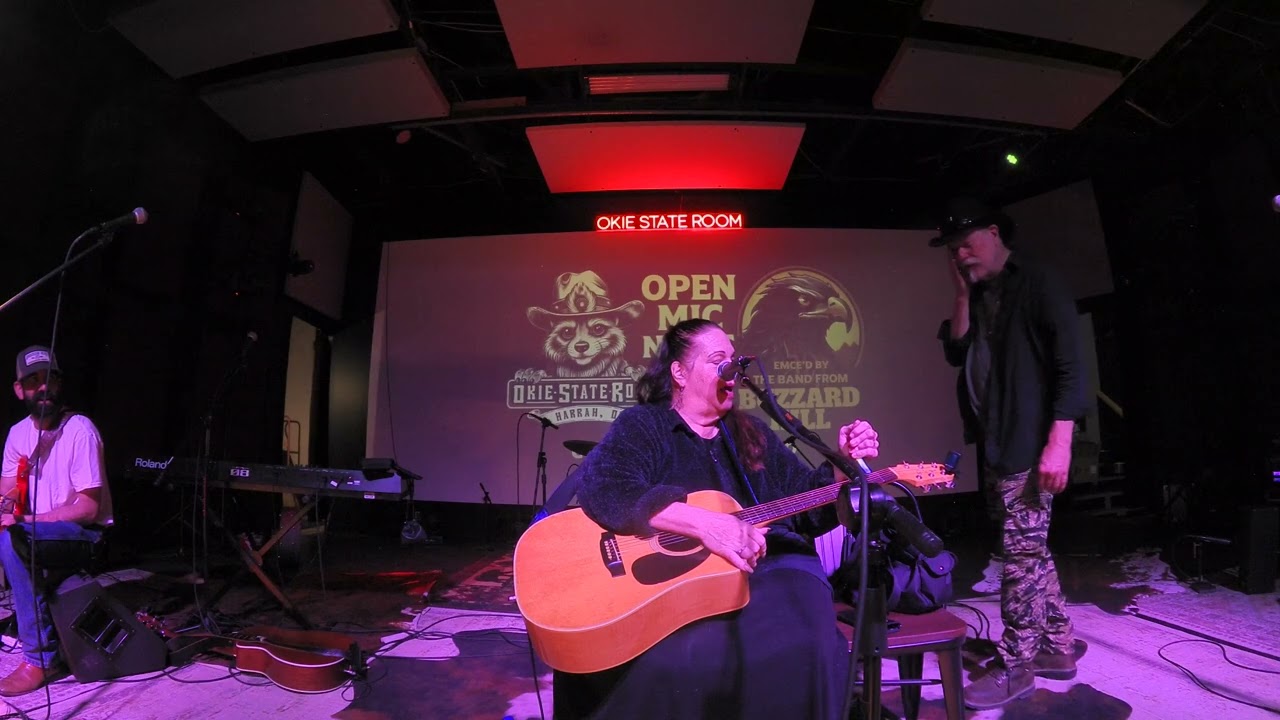 Deb-Open mic & jam @The Okie State Room Feb 25 2026  Host:@TheBandfromBuzzardHill​