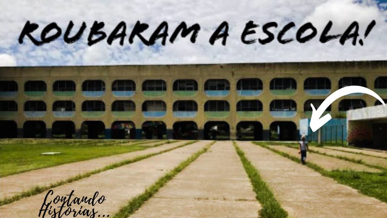 Drone Descobre e Denuncia ROUBO em Escola Pública - Brizolão (Ciep)