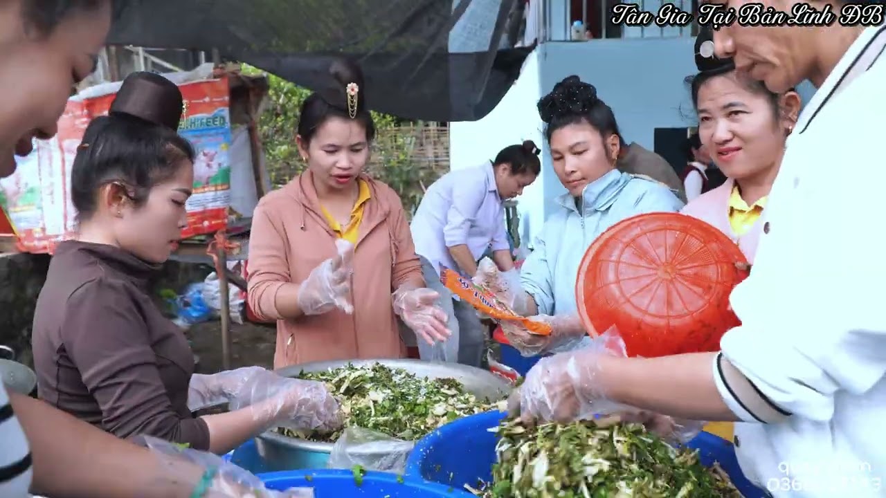TOÀN CẢNH TIỆC MỪNG TÂN GIA(LÒ THỊ KIM CON TRAI LÙ VĂN PHƯƠNG & LÒ THỊ LINH)BẢN LĨNH XÃ MƯỜNG PỒN ĐB