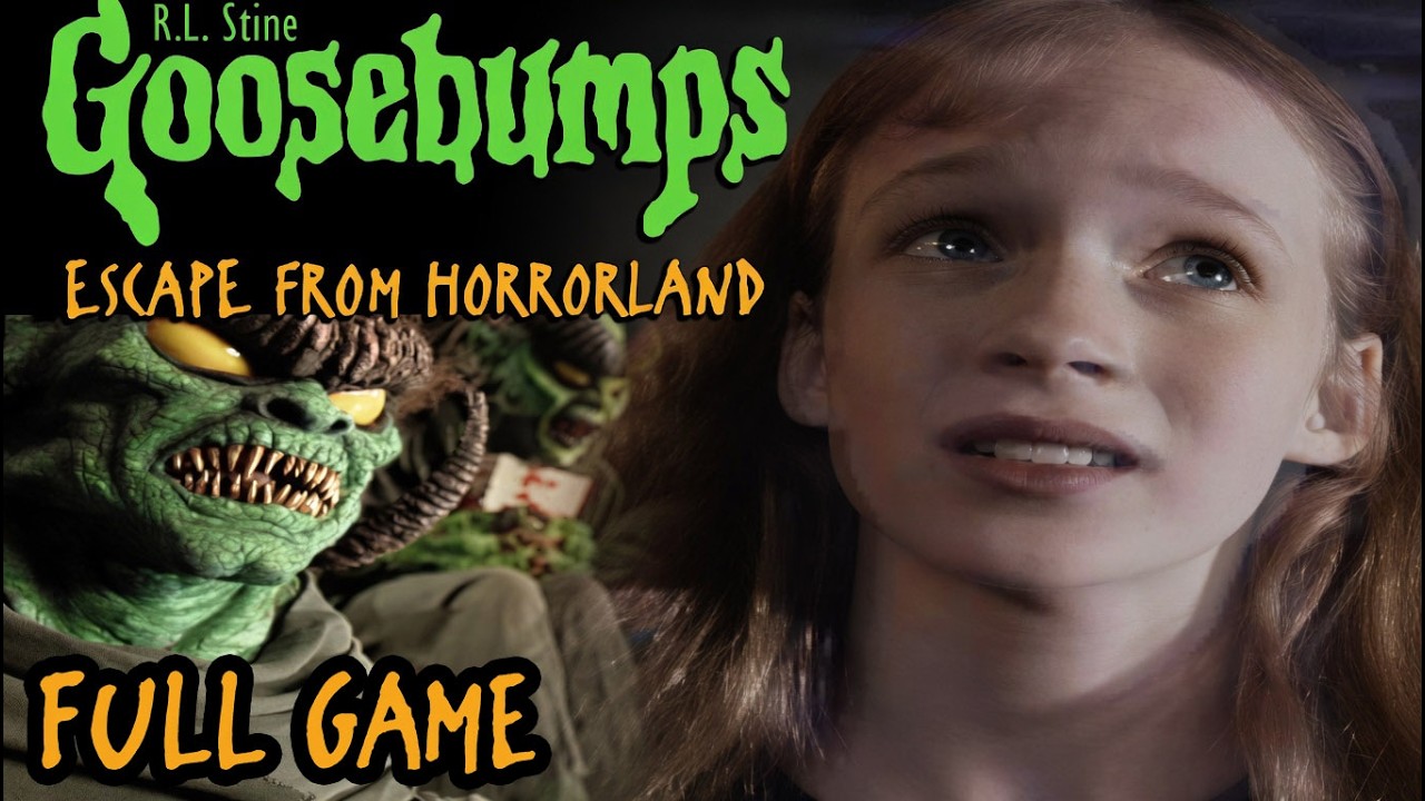 Goosebumps: Escape from Horrorland Walkthrough FULL GAME Longplay (PC)