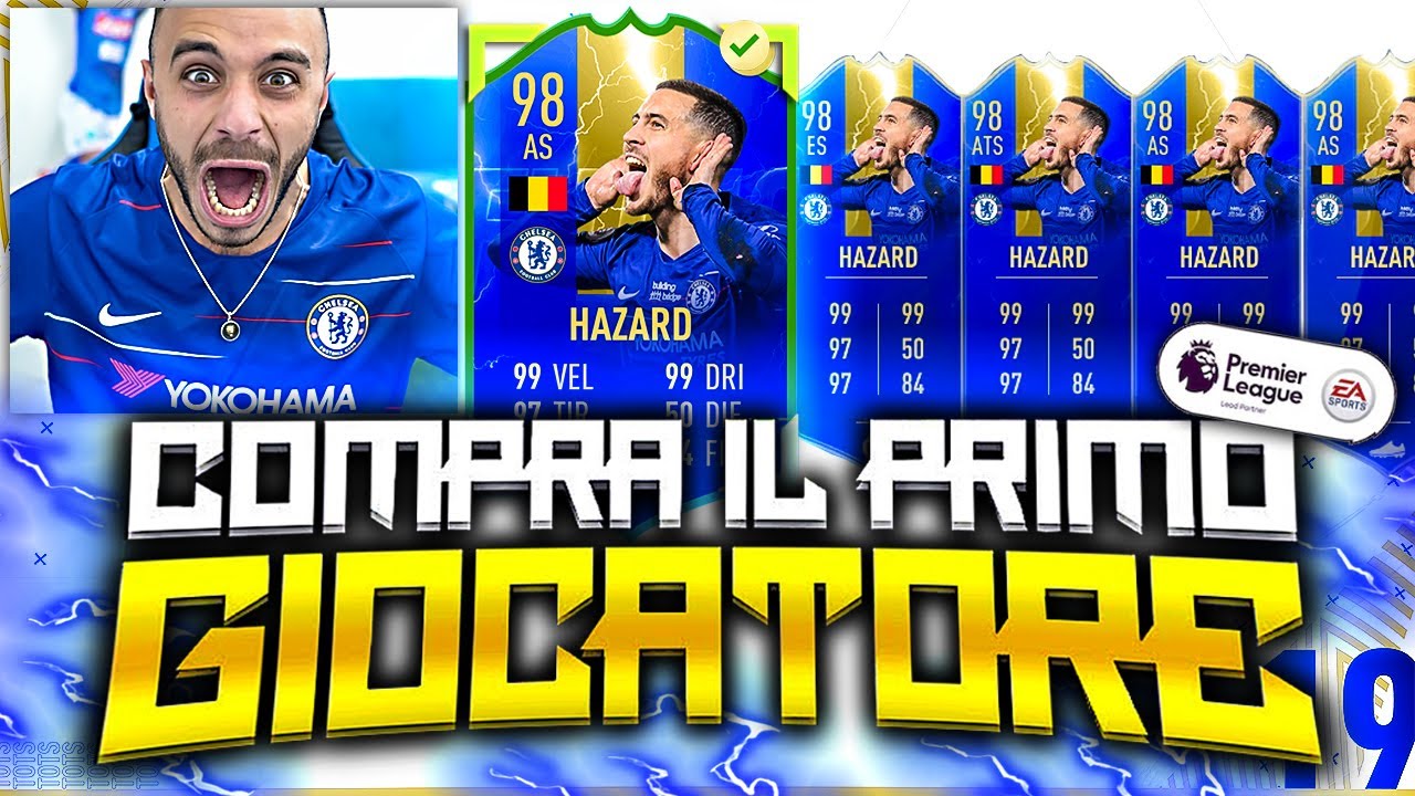 HAZARD TOTS 98!!!!!!! COMPRA IL PRIMO GIOCATORE su FIFA 19!