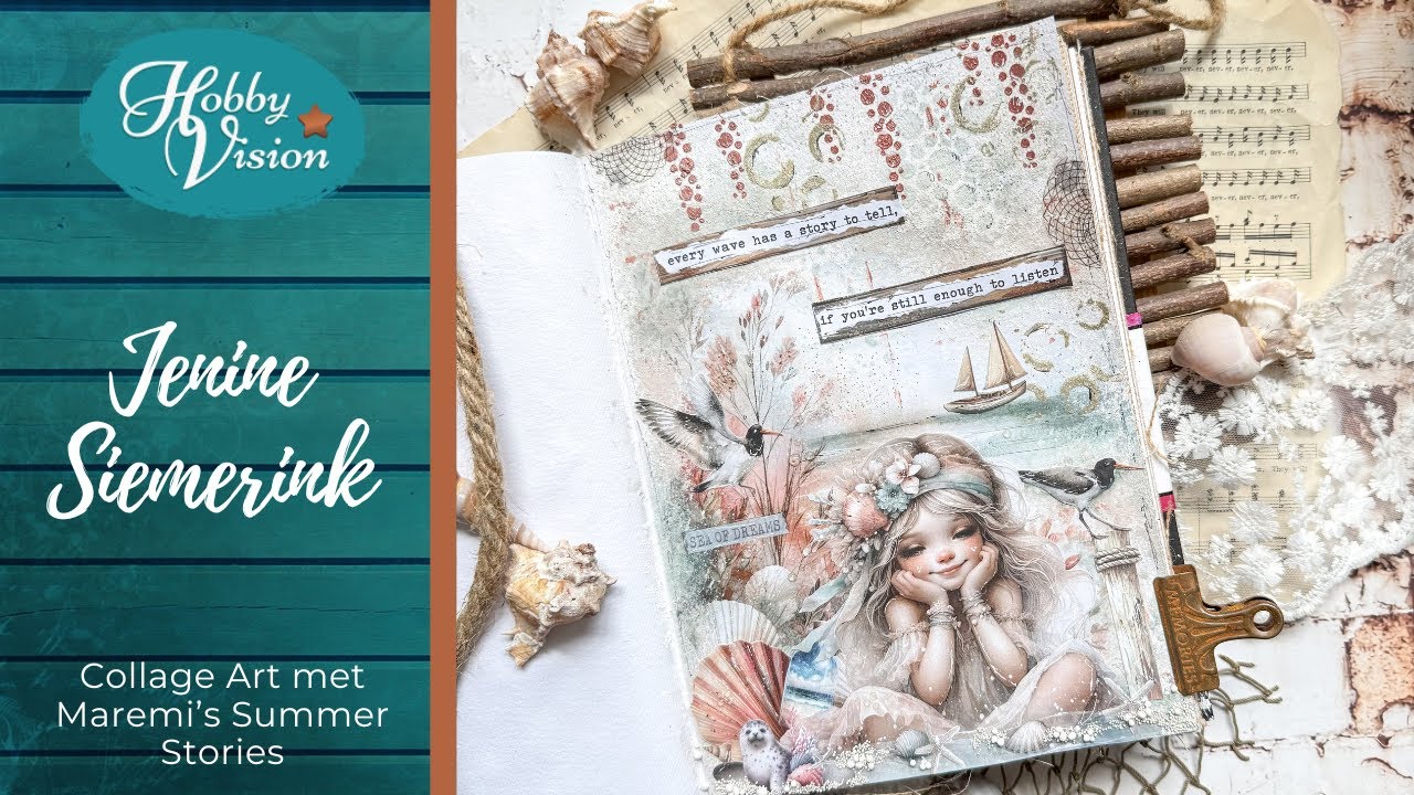 FBLive - 04-07-2025 - Collage Art met Maremi's Summer Stories