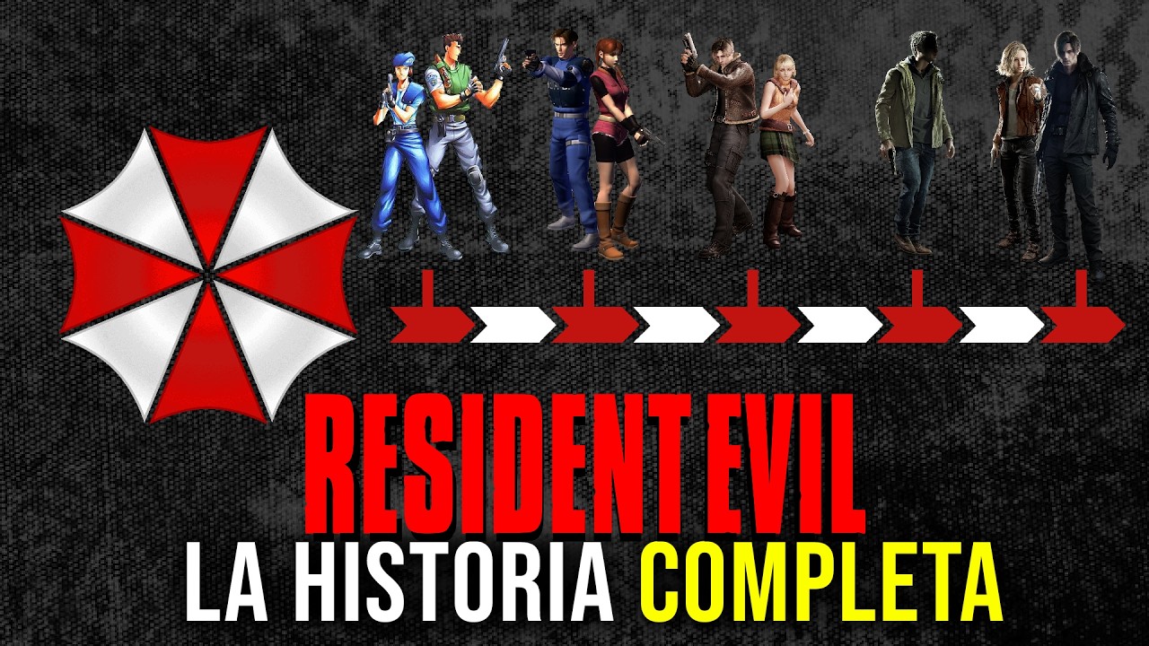 TODA la historia de RESIDENT EVIL en 20 minutos