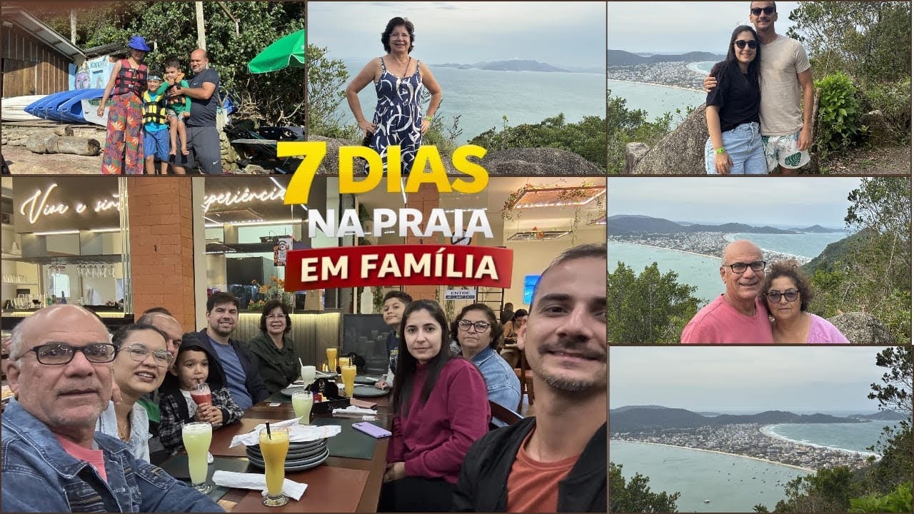 7 Dias na Praia com a Família 🌊