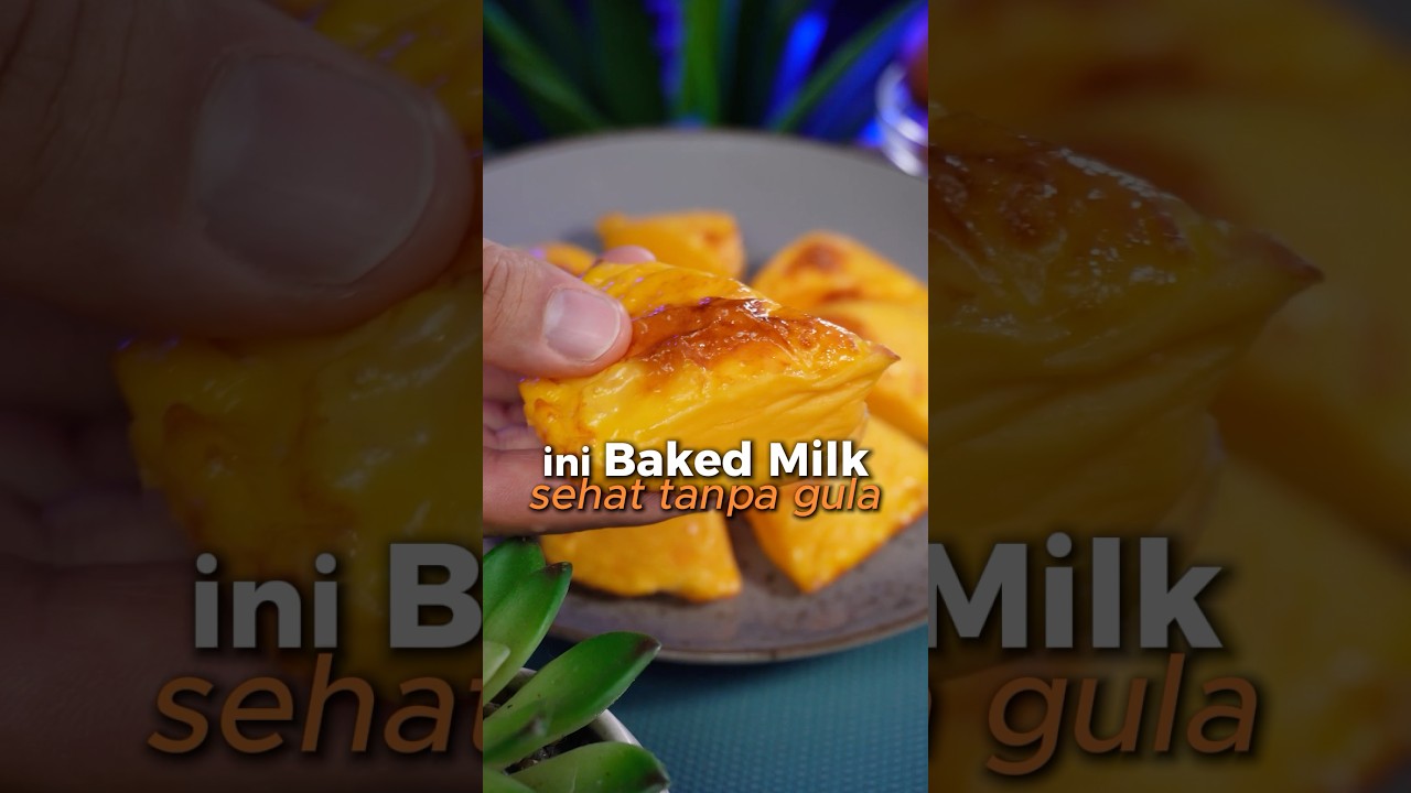 BAKED MILK SEHAT TANPA GULA✅