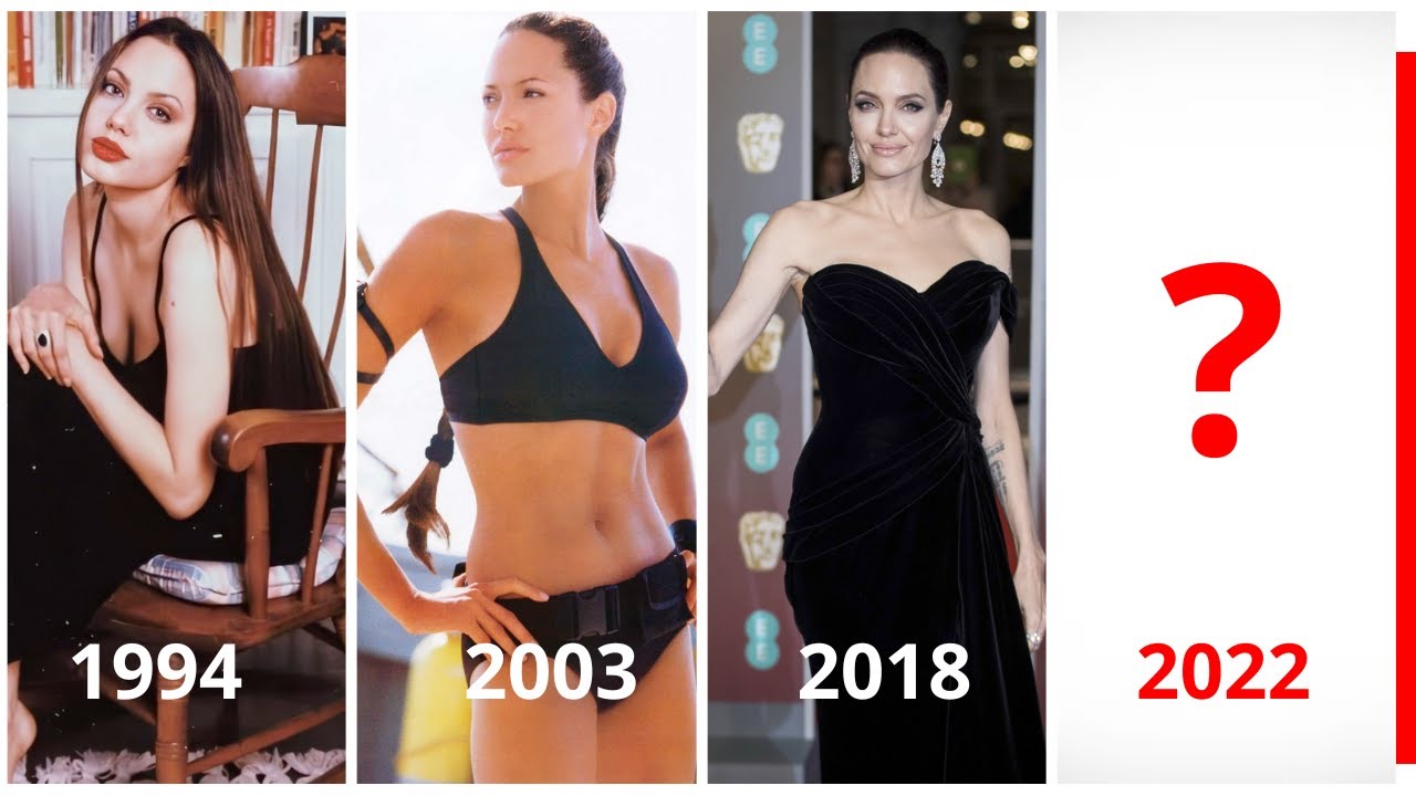 Angelina Jolie Evolution (Transformation 1991-2022)